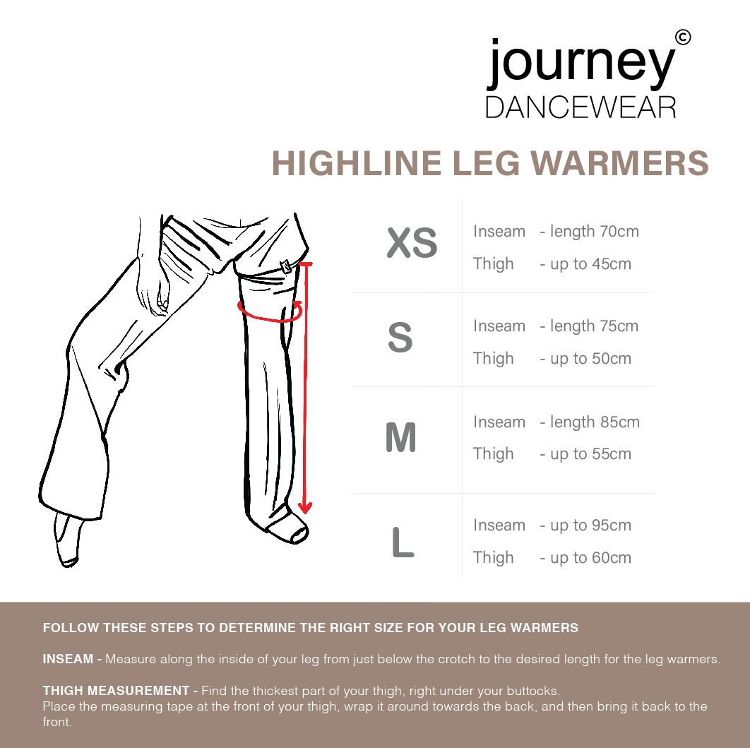 Sugar & Cinnamon Highline Leg warmer | HERITAGE COLLECTION