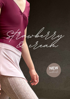 Avenue Skirt in Strawberry & Cream | HERITAGE COLLECTION