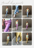 Lavender Trash-bag Pants