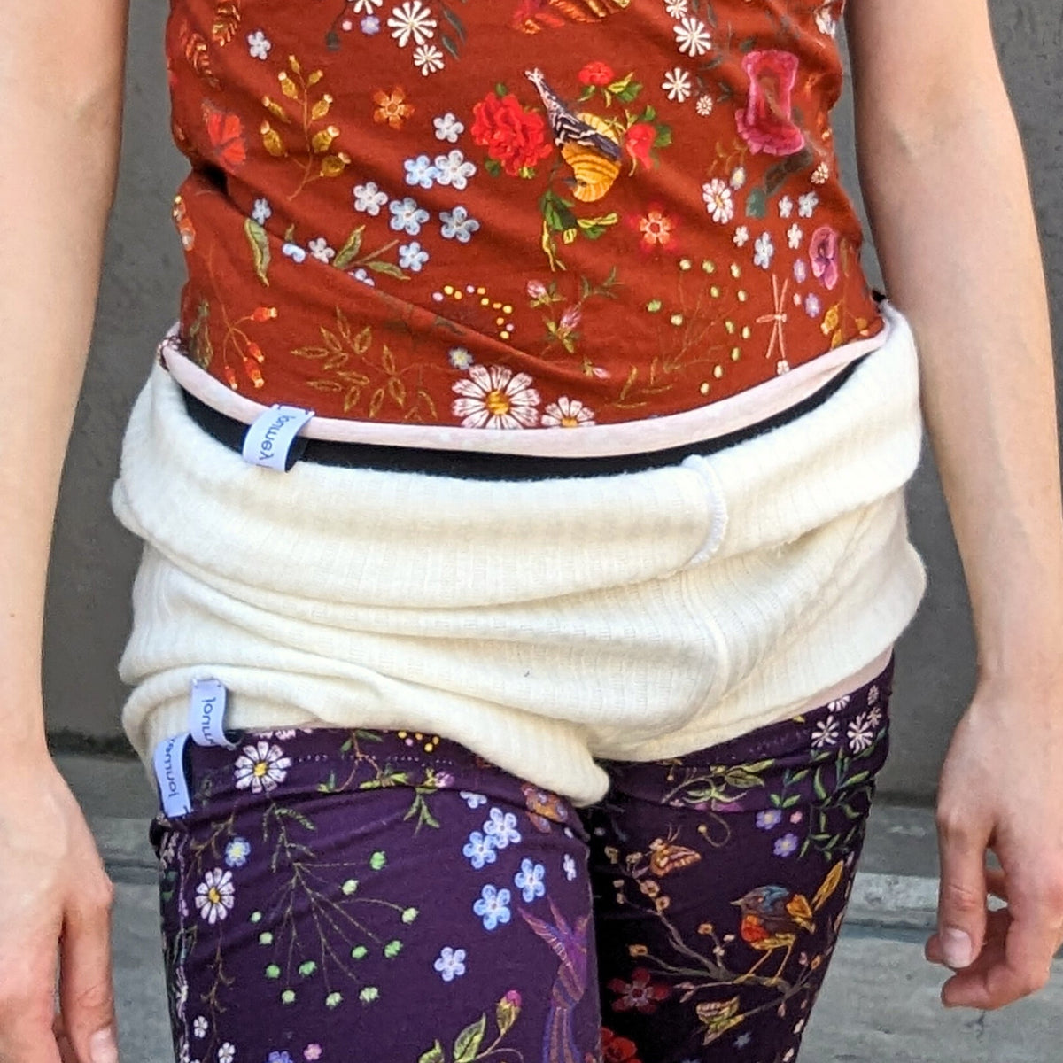 Marley Shorts in White Mist