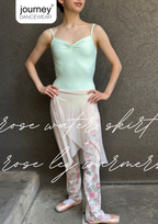 Stretch Manhattan Skirt in Rose water