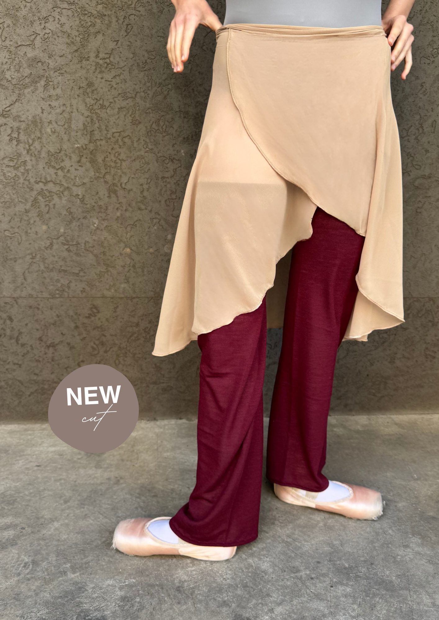 Cappuccino Chiffon Skirt | THE HERITAGE COLLECTION