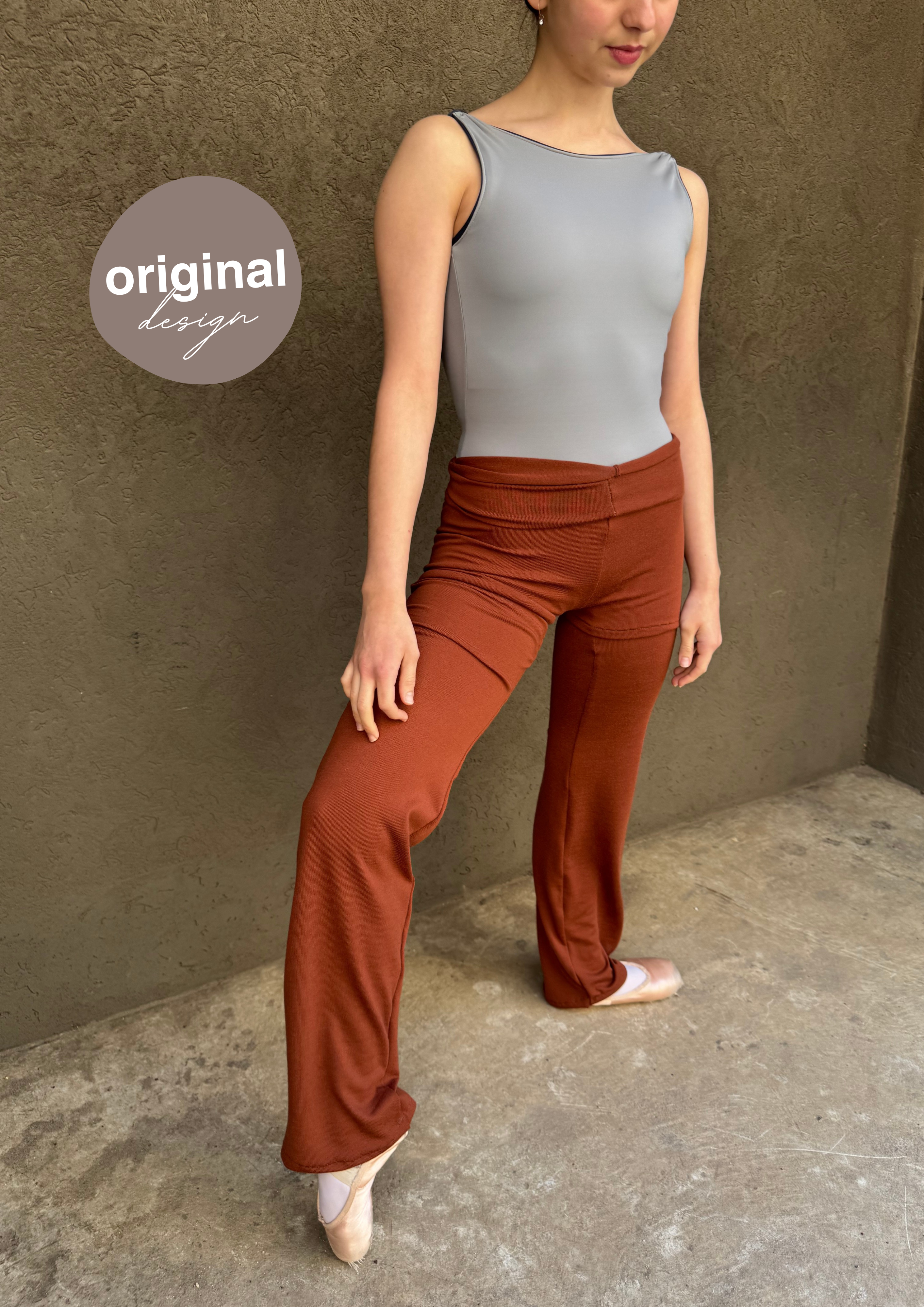 Highline leg warmers in Rust