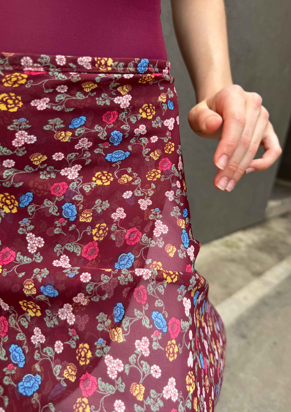 Kirstenbosch Wrap Chiffon Skirt | HERITAGE COLLECTION