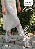 Stretch Manhattan Skirt in Rose water