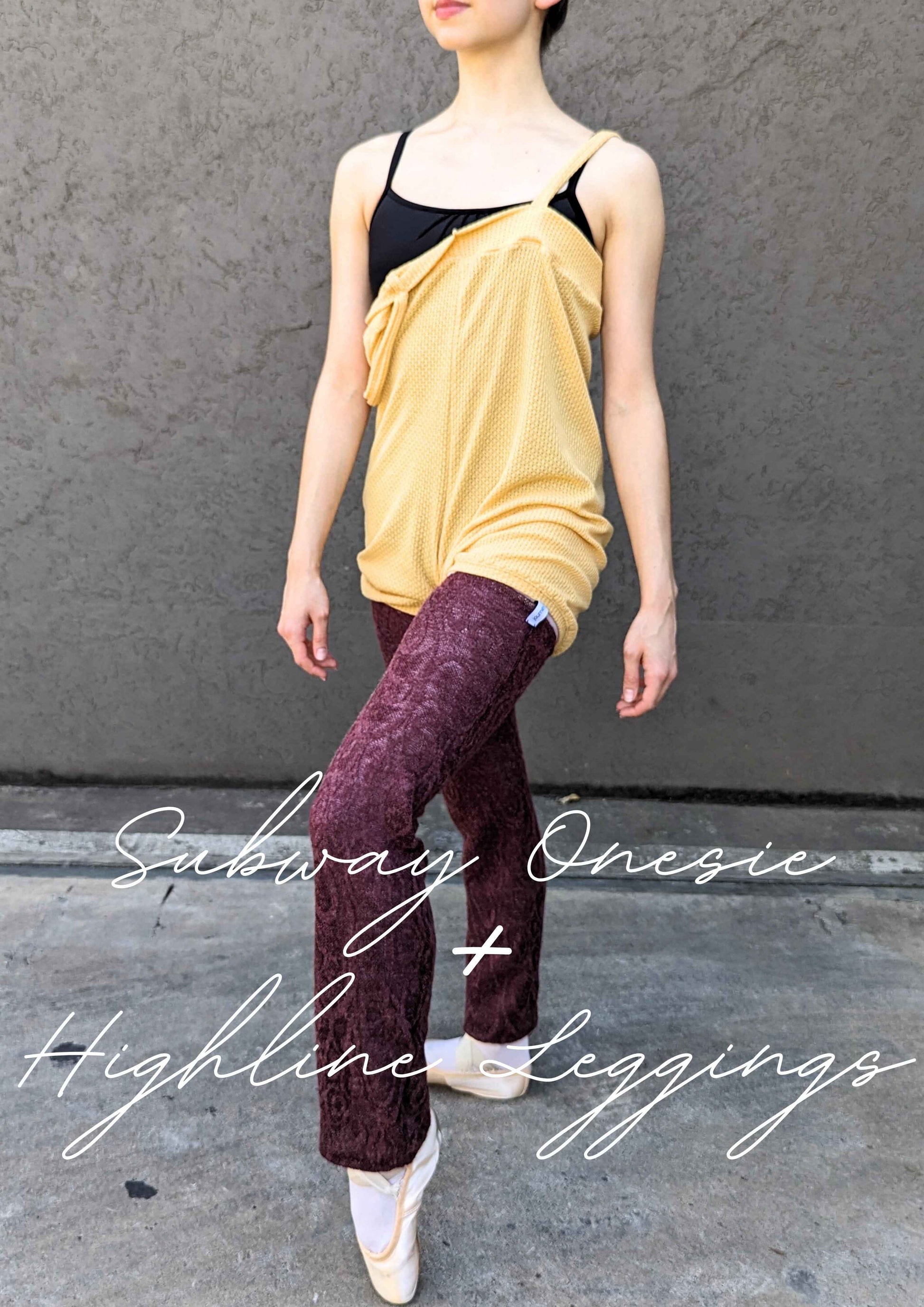 Highline Leg warmers in stretch lace Plum