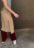 Cappuccino Chiffon Skirt | THE HERITAGE COLLECTION