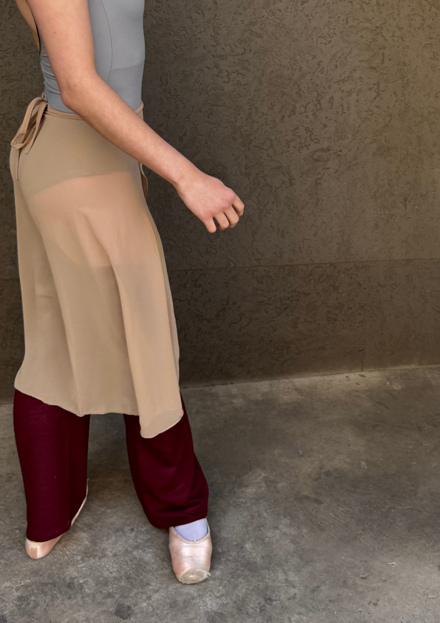 Cappuccino Chiffon Skirt | THE HERITAGE COLLECTION