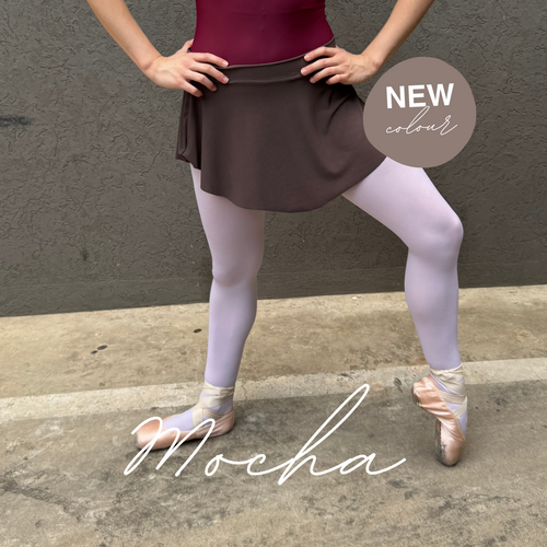 Avenue Ballet Skirt in Mocha | HERITAGE COLLECTION