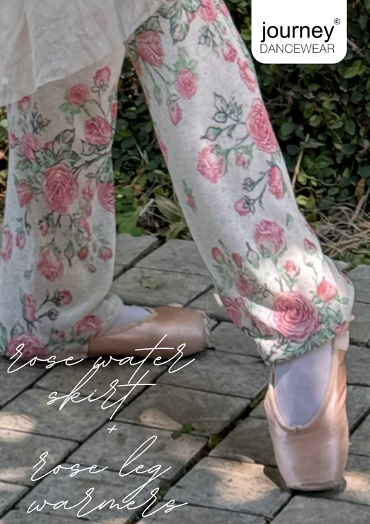 Highline leg warmer in Petal Rose