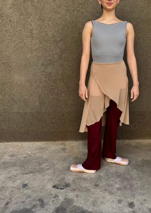 Cappuccino Chiffon Skirt