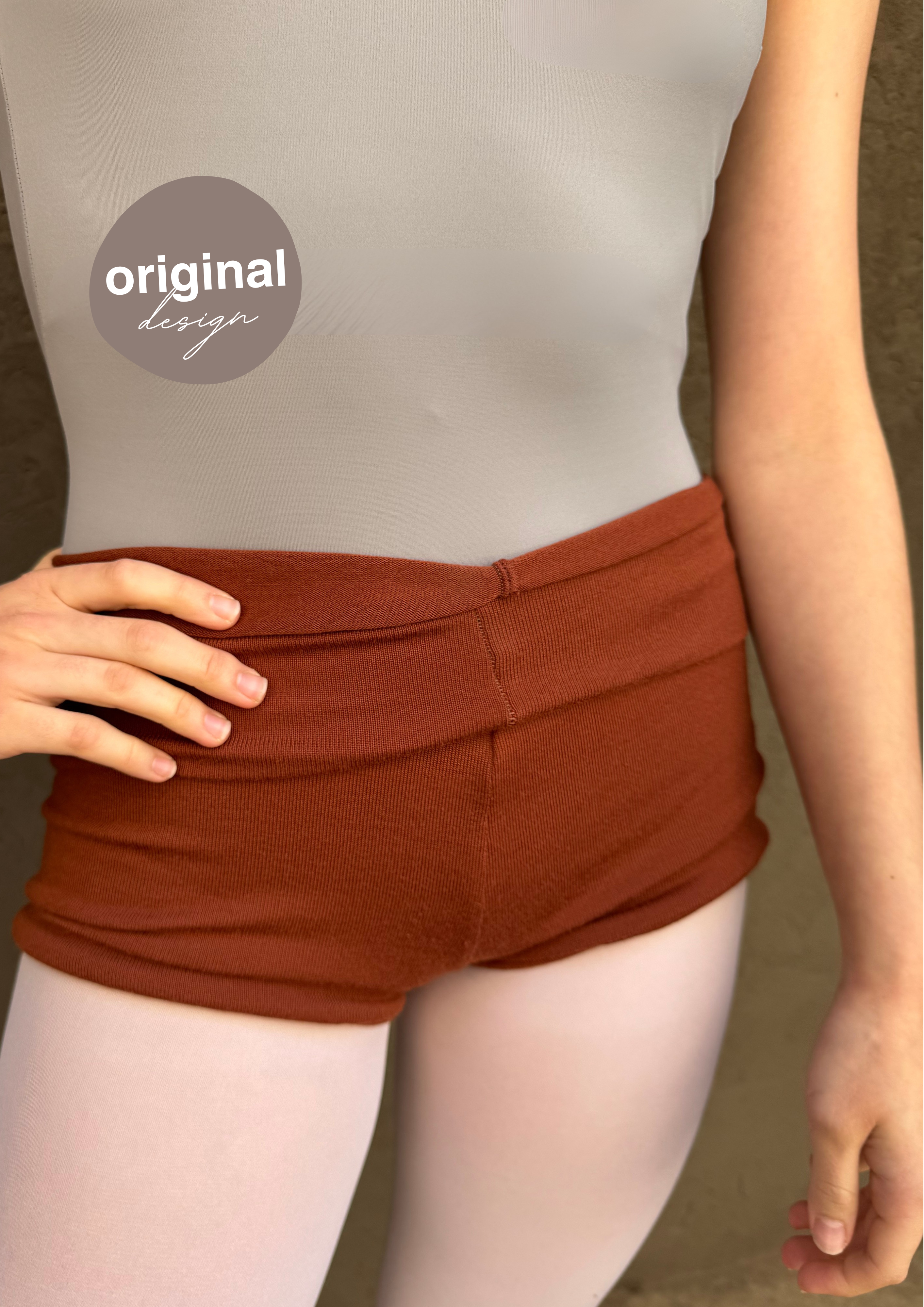 Hudson Shorts in Rust