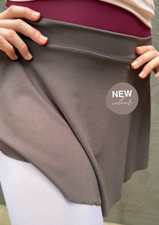 Avenue Ballet Skirt in Mocha | HERITAGE COLLECTION