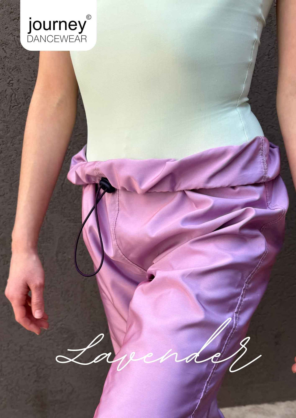 Lavender Trash-bag Pants