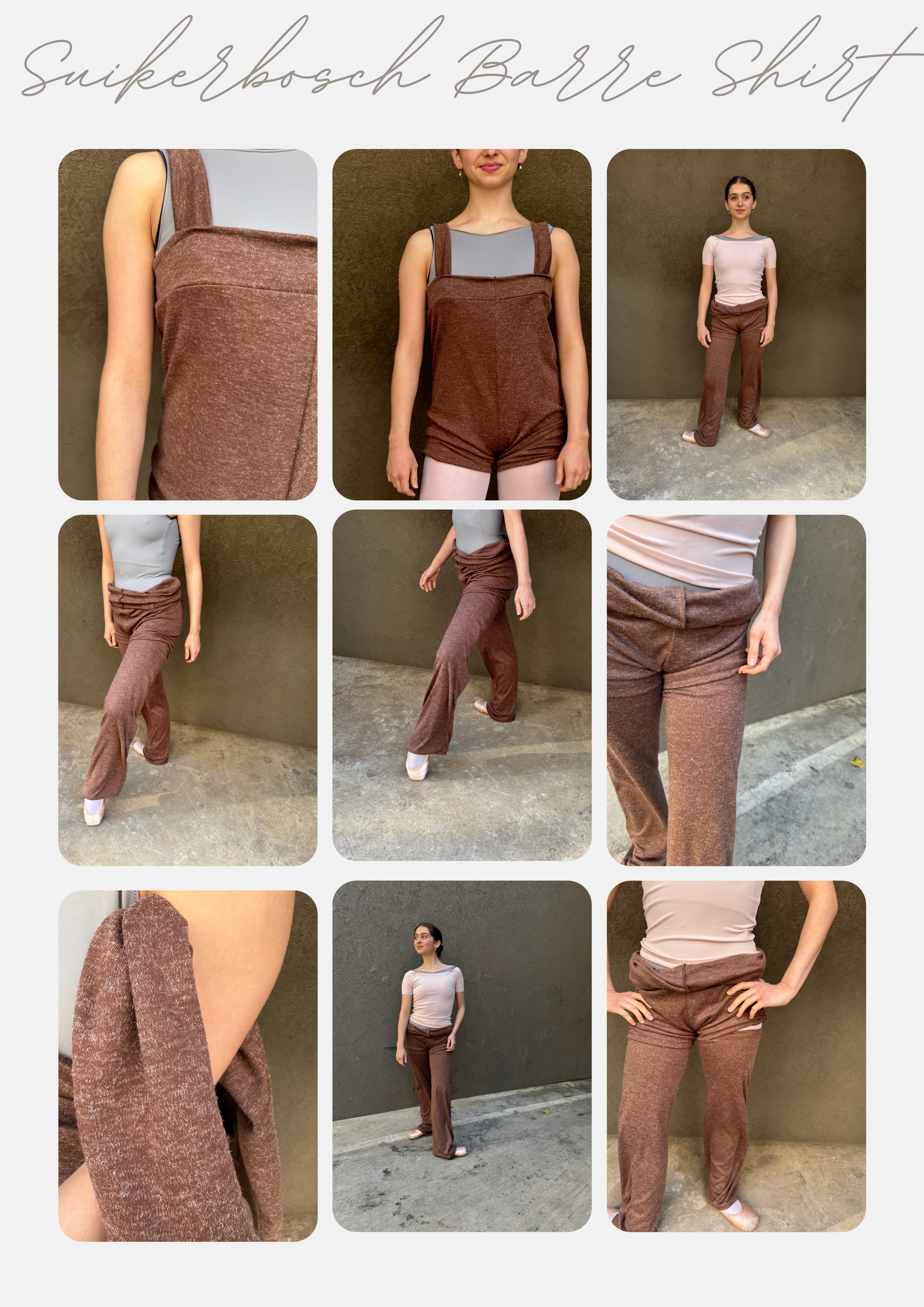 Highline leg warmers in Hudson Mocha
