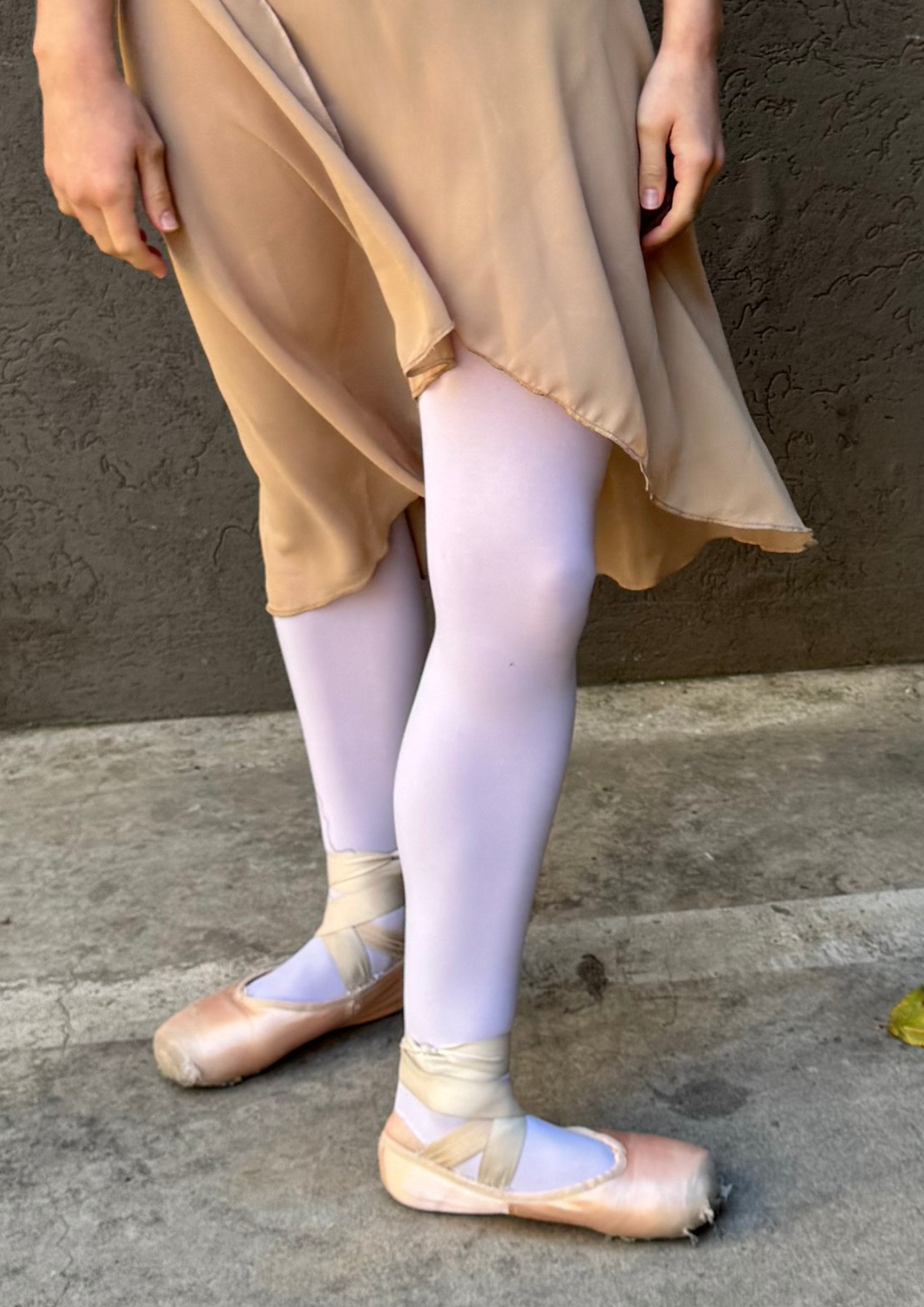 OPAQUE MIKADO Pink convertible Ballet Tights