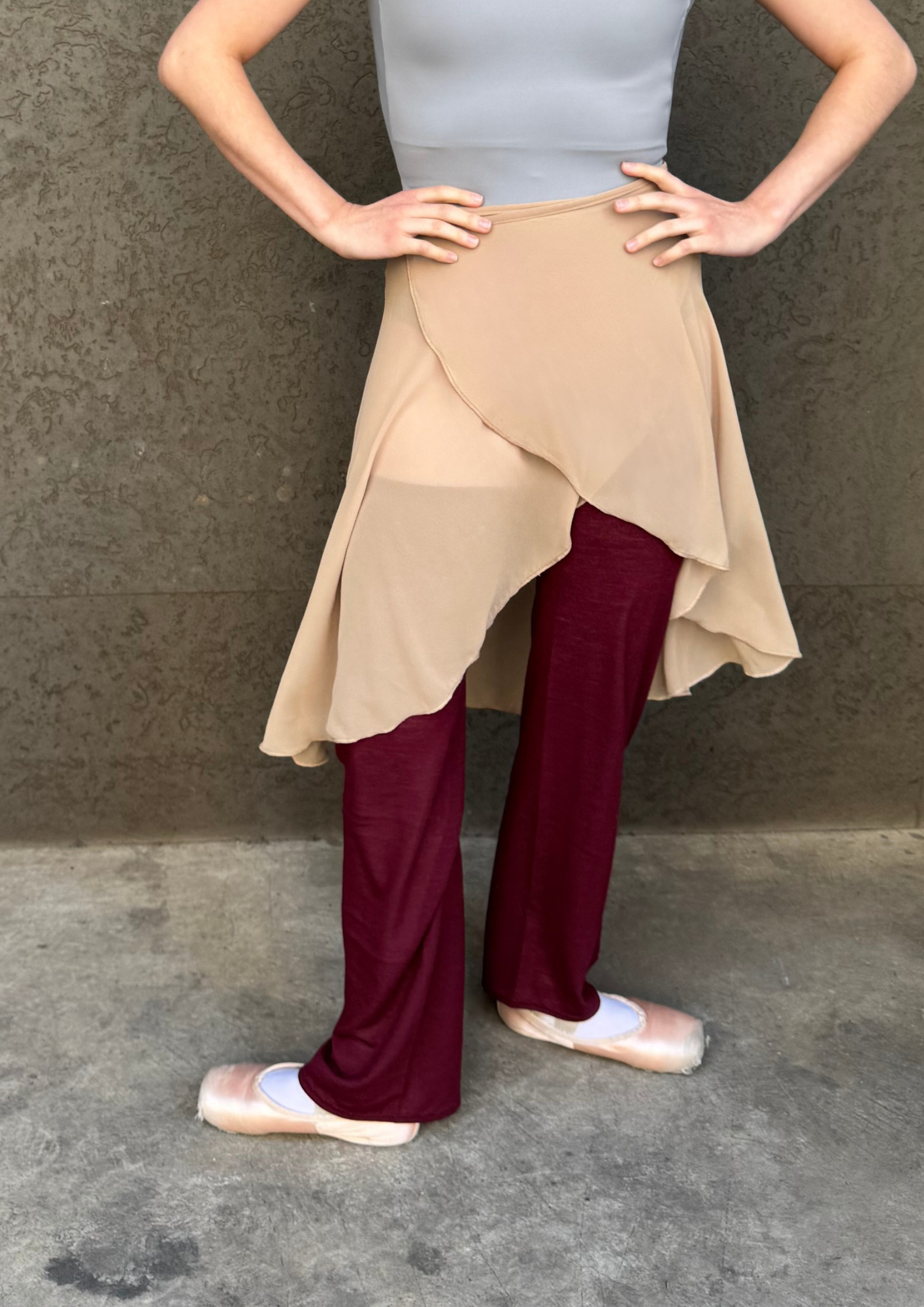 Cappuccino Chiffon Skirt | THE HERITAGE COLLECTION