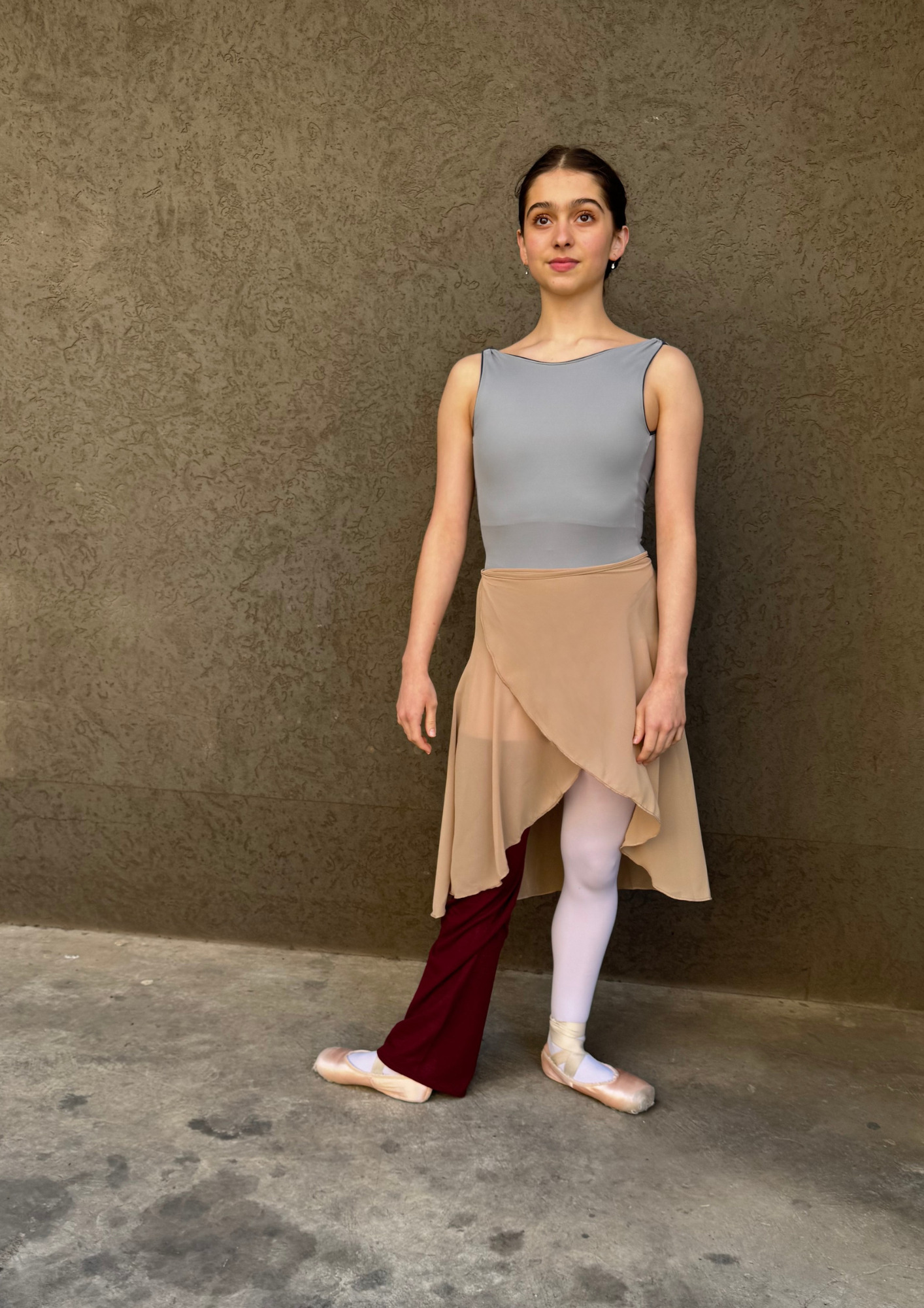 Cappuccino Chiffon Skirt | THE HERITAGE COLLECTION