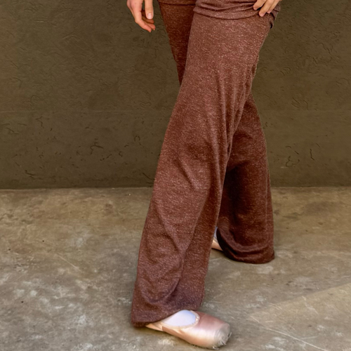 Highline leg warmers in Hudson Mocha