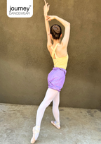 Trash-bag Shorts in Lavender