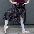 Wrap Manhattan Skirt in Bloom