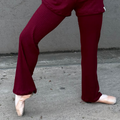 Highline Legwarmers in Cranberry Crush Knit