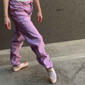 Lavender Trash-bag Pants