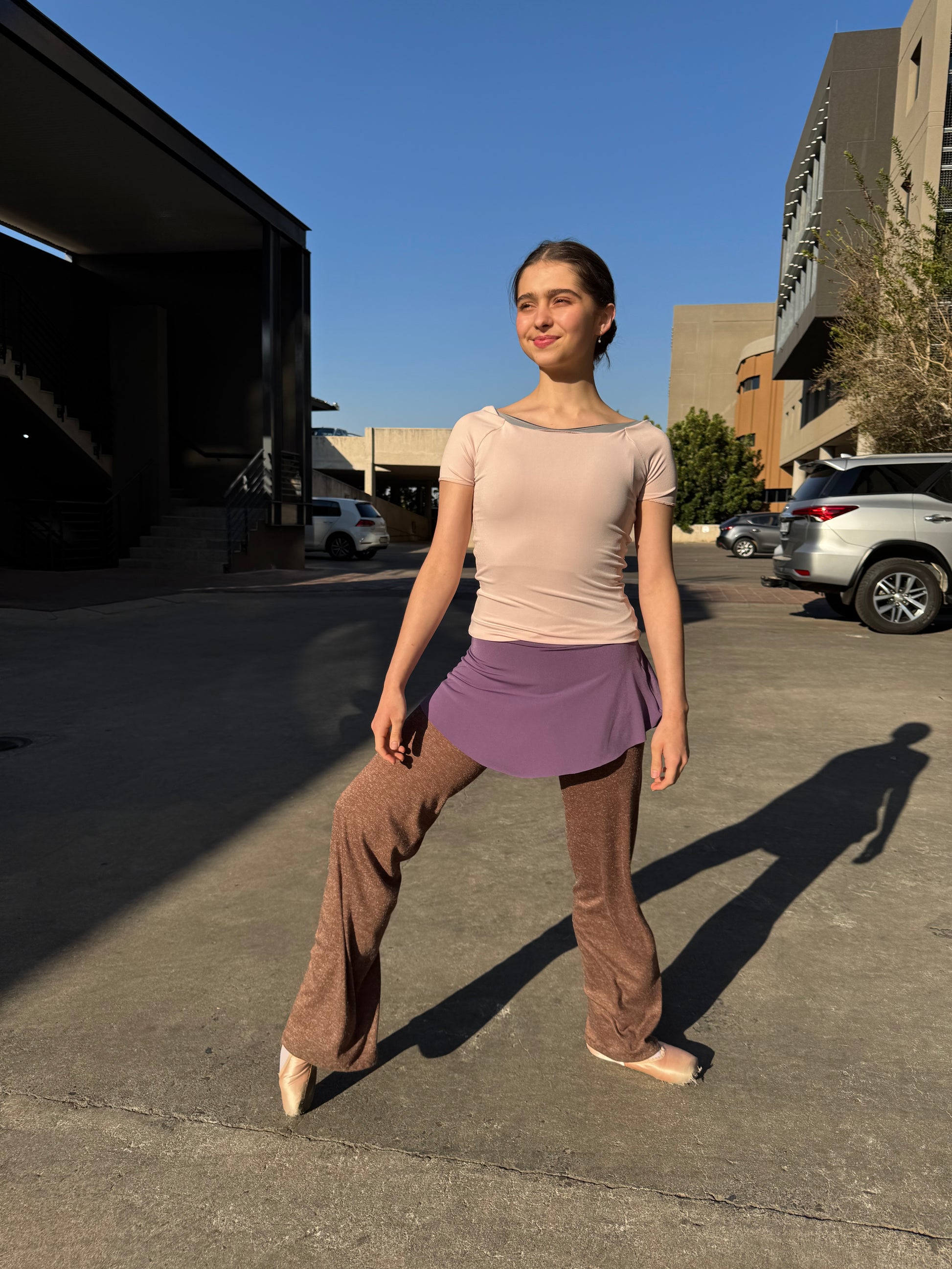 Avenue Skirt in Jacaranda | HERITAGE COLLECTION