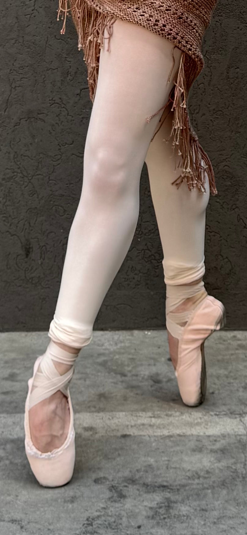 OPAQUE MIKADO PINK convertible Ballet Tights