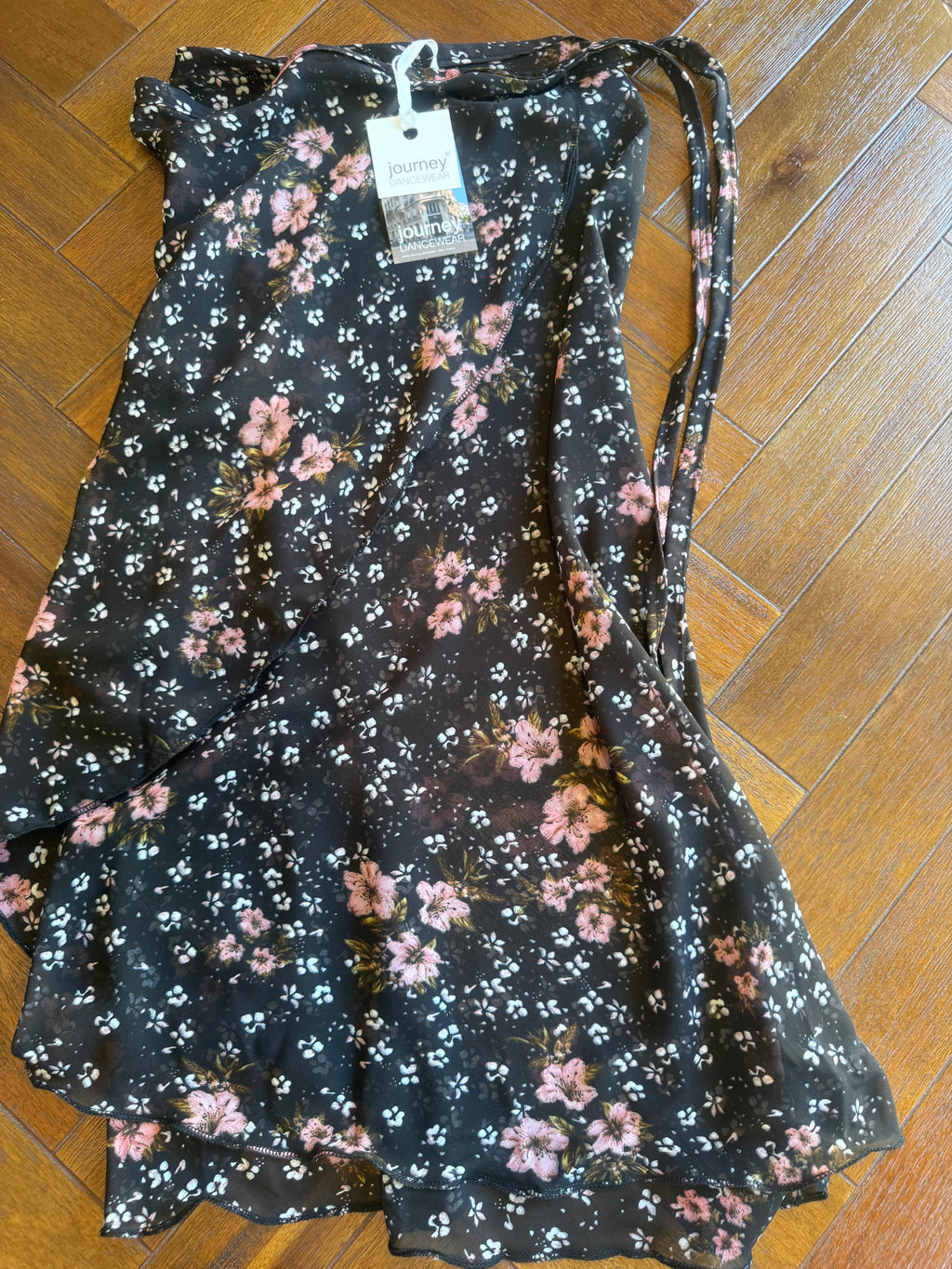 Wrap Manhattan Skirt in Bloom