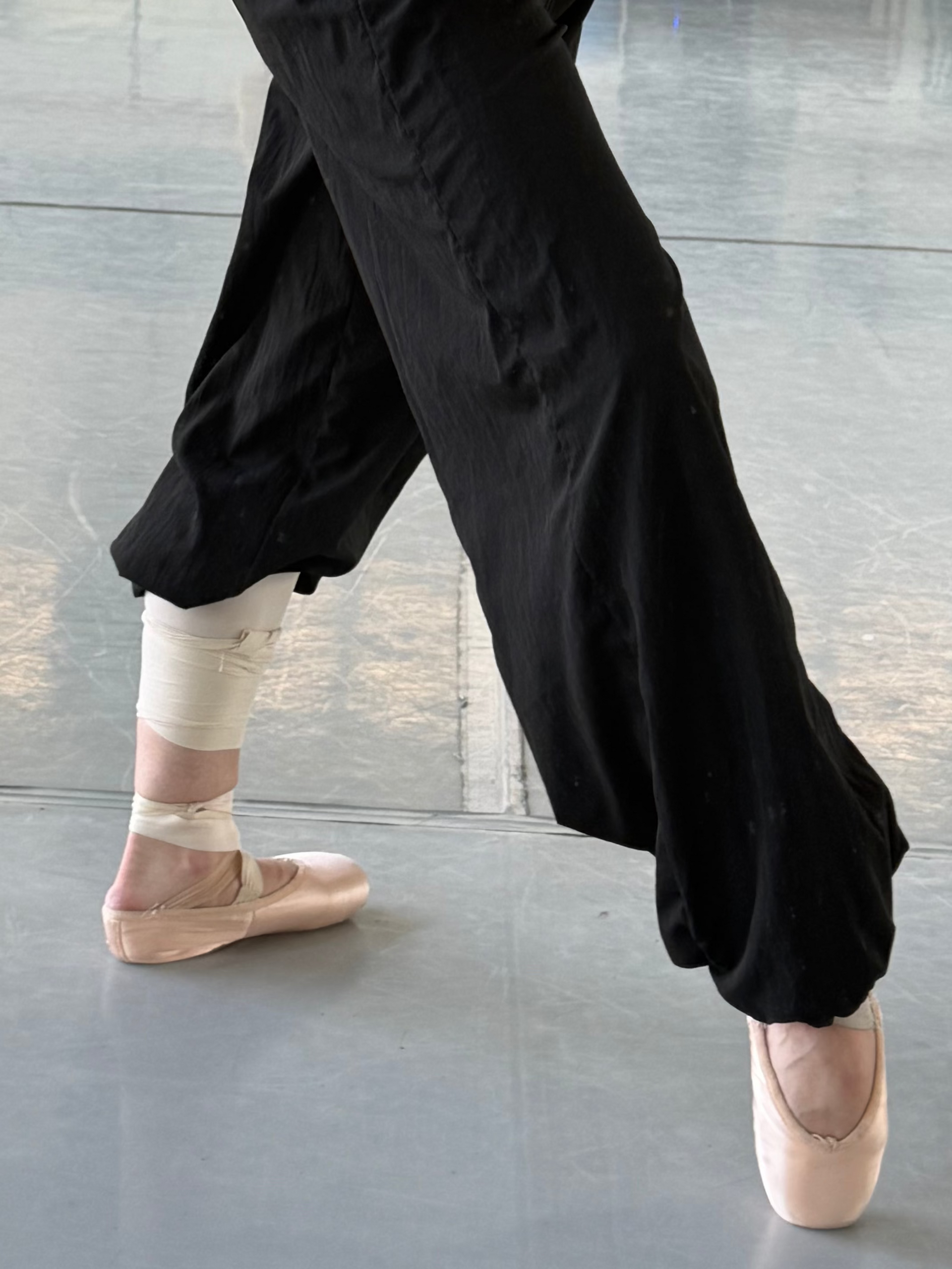 New Side-walk Trash-bag Pants in Black
