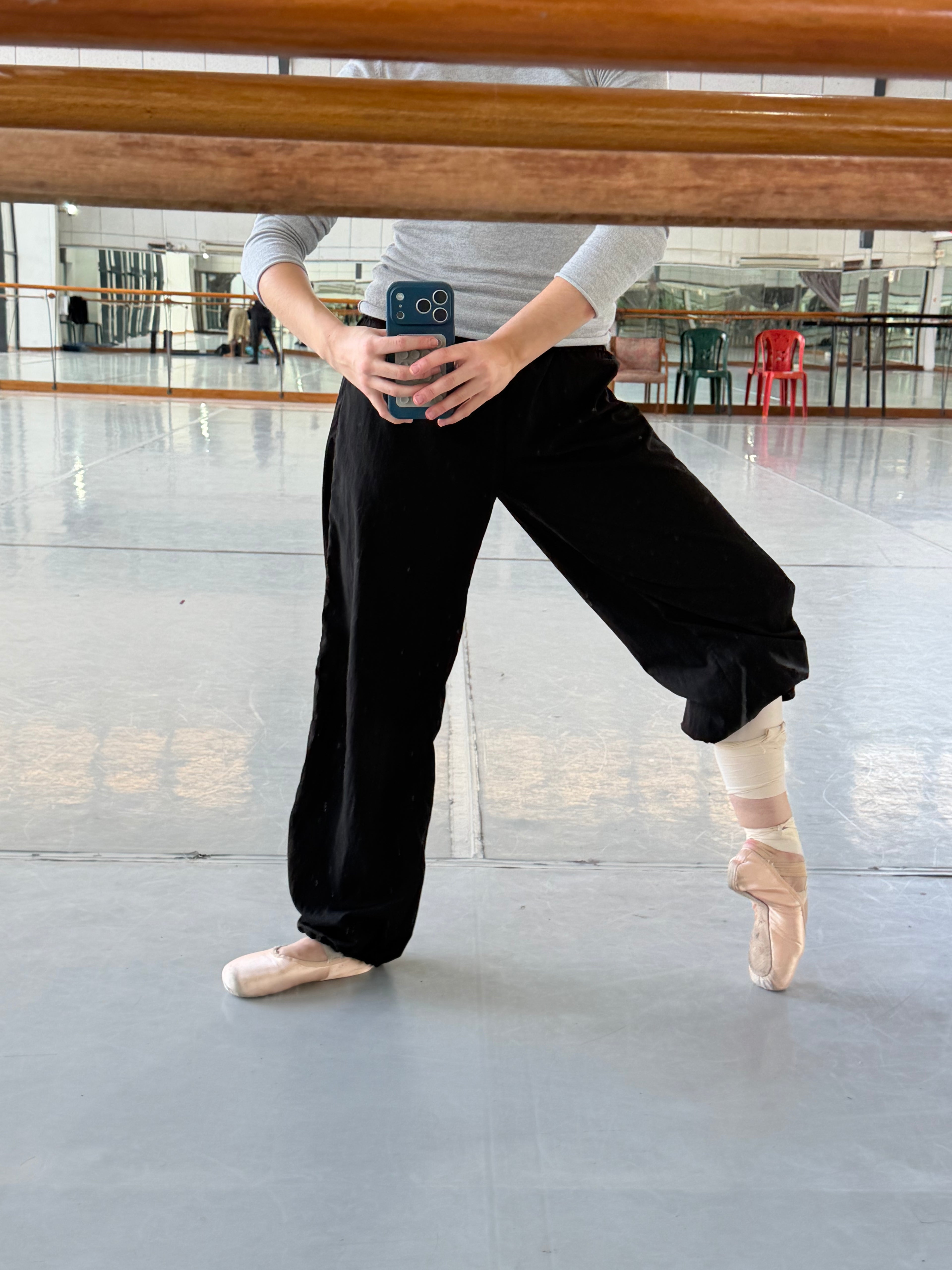 NEW Side-walk Trash-bag Pants in BLACK