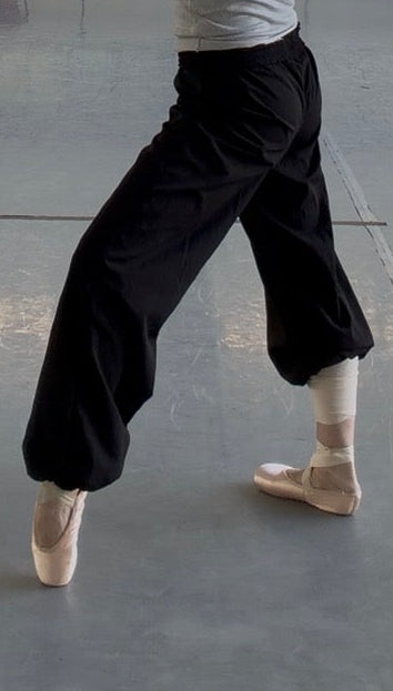 NEW Side-walk Trash-bag Pants in BLACK