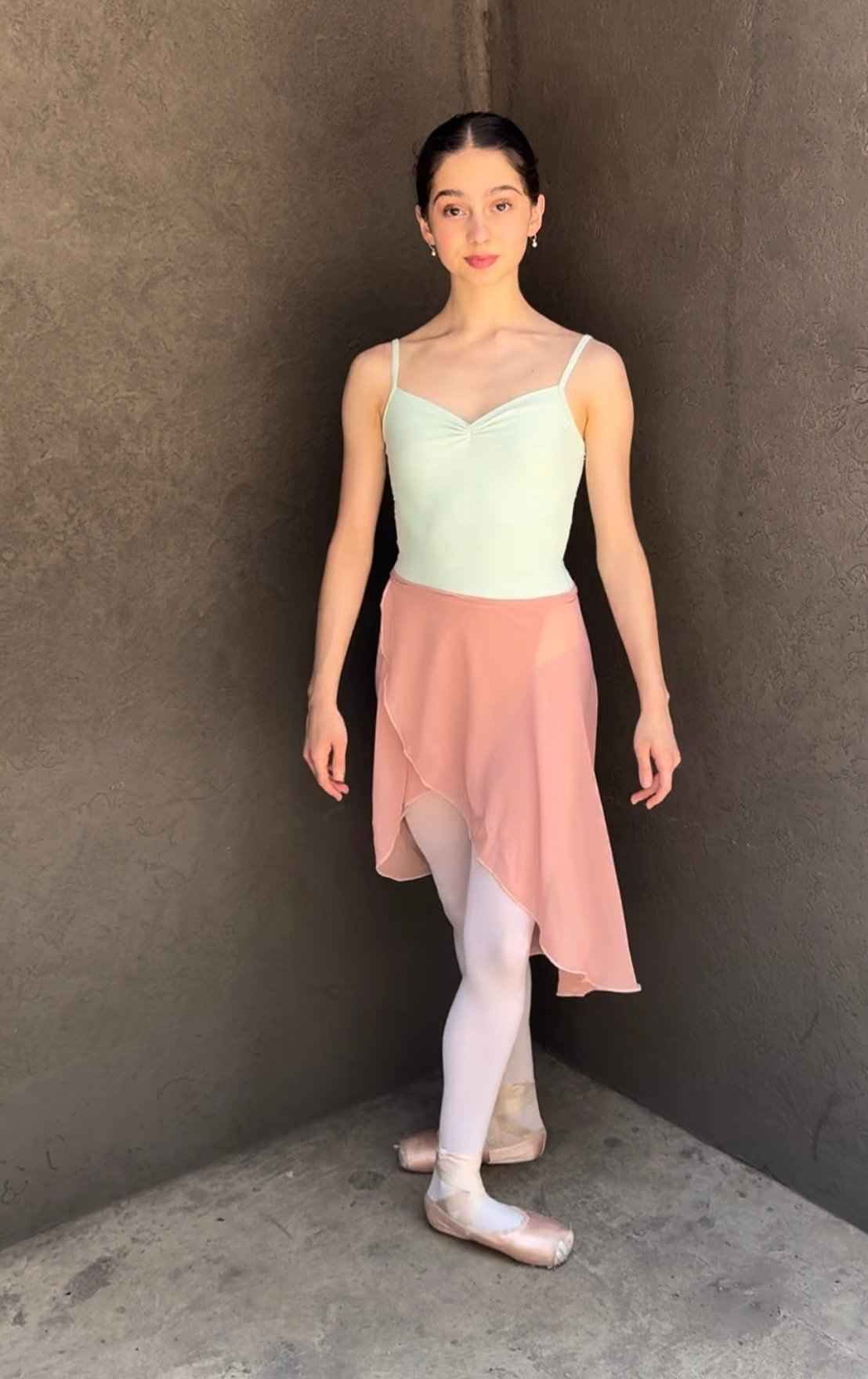 Manhattan Wrap Skirt in Petal