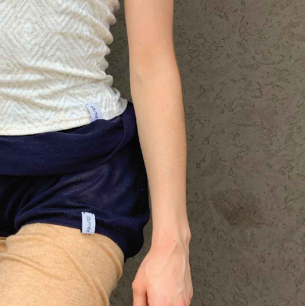 Barre Shirt in Pearl Essence
