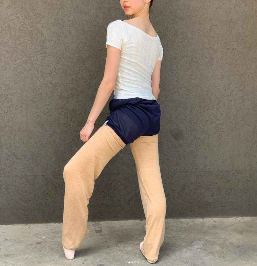 Barre Shirt in Pearl Essence