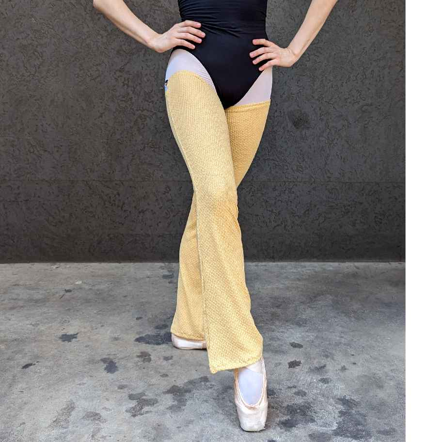 Yellow Highline Leg warmers