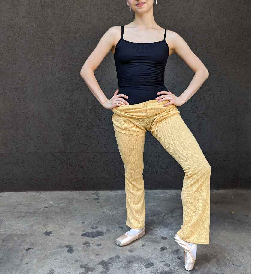 Yellow Highline Leg warmers