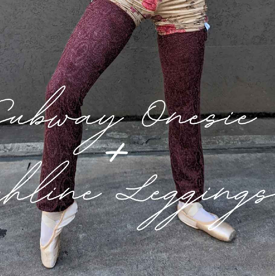 Highline Leg warmers in stretch lace Plum