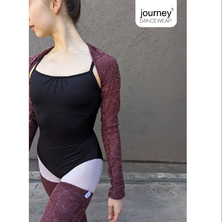 Opera Shrug in Strech Plum lace