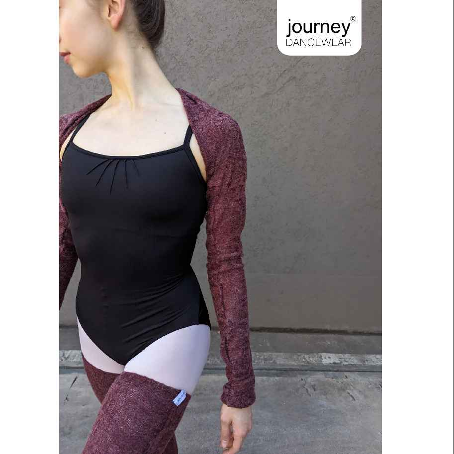 Opera Shrug in Strech Plum lace