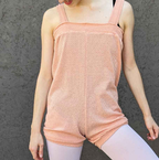 Subway Onesie in Soft Peach