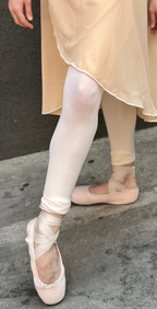 OPAQUE MIKADO PINK convertible Ballet Tights