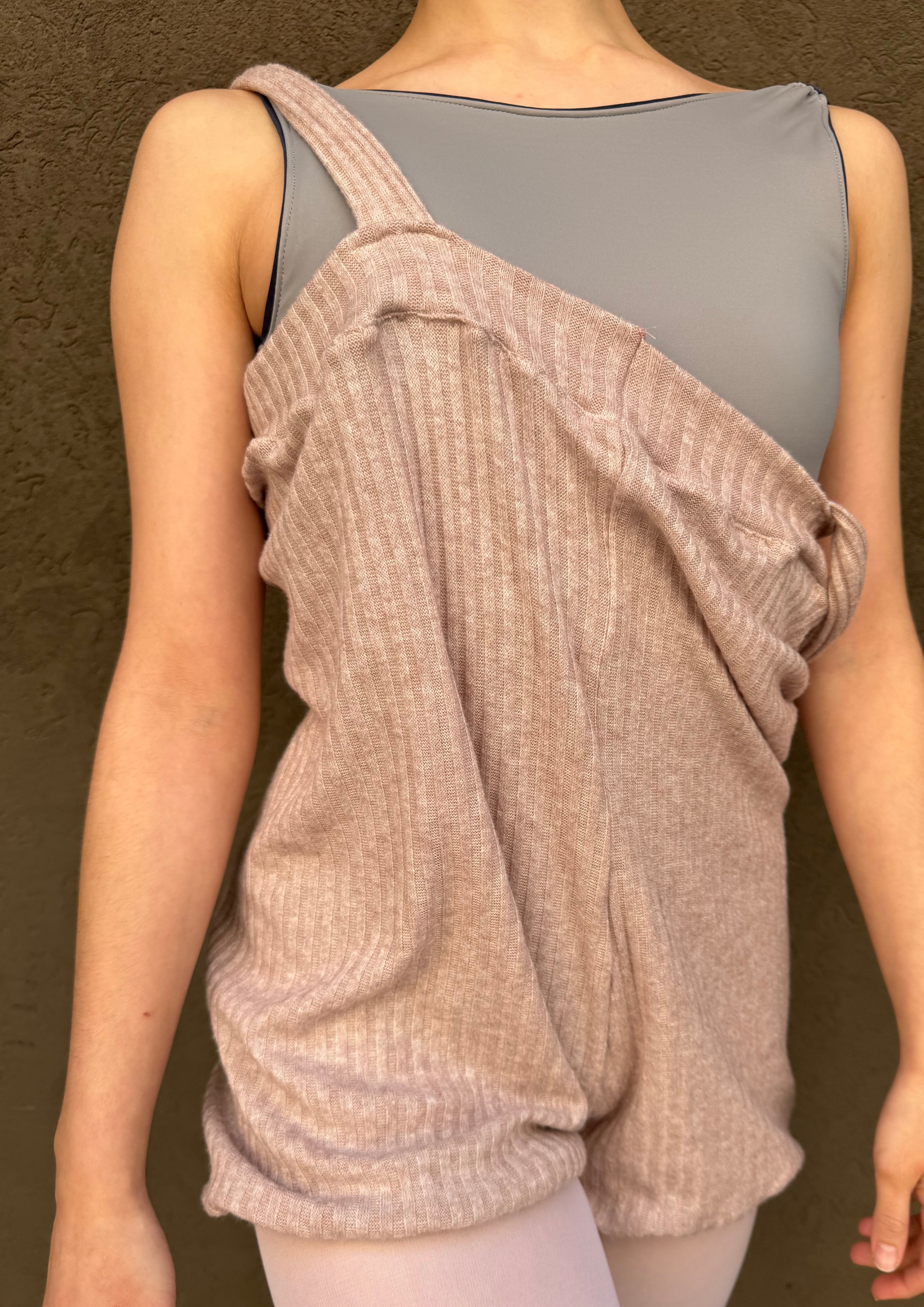 Ribbed Strawberry Subway Onesie