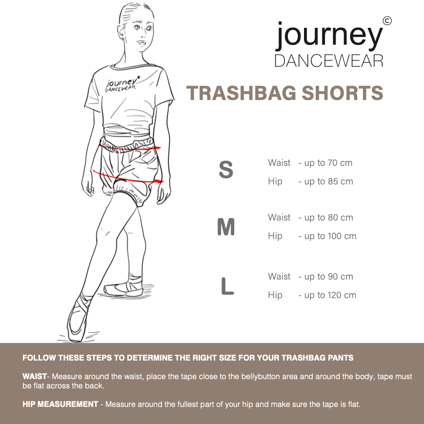Trash-bag Shorts in Turquoise